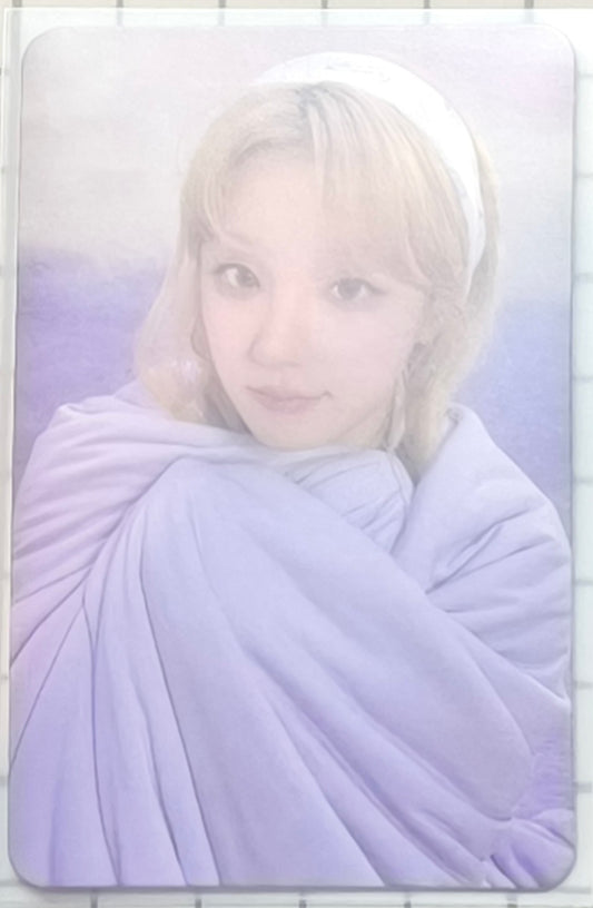 Yuqi tbh product purchase benefit POB