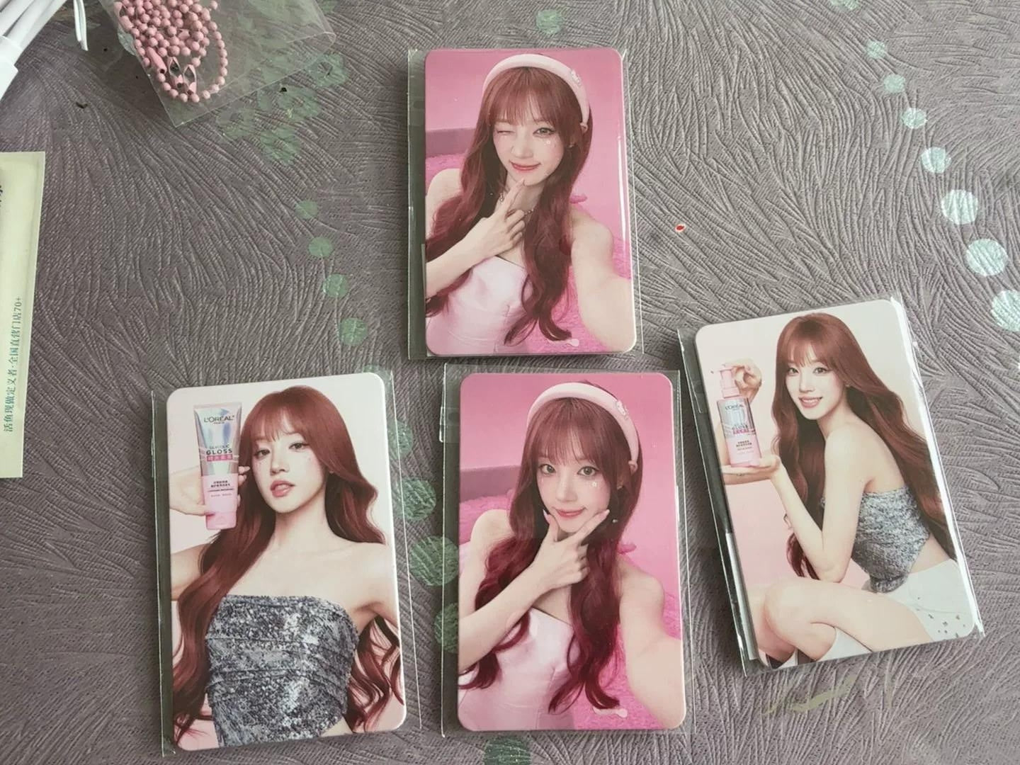 L'OREAL x Yuqi collab pc sets