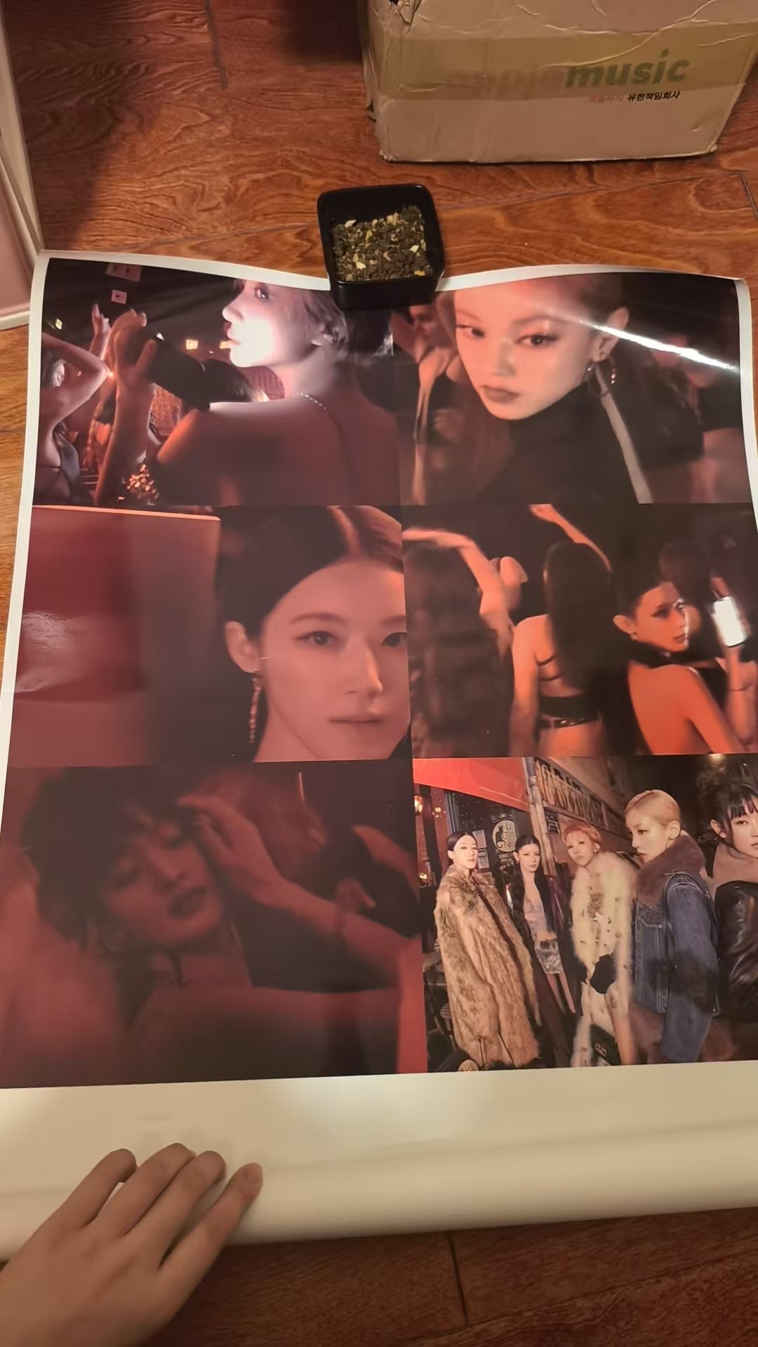 i-dle mini8 We are K4 Ably Ver.B POB + Random Poster