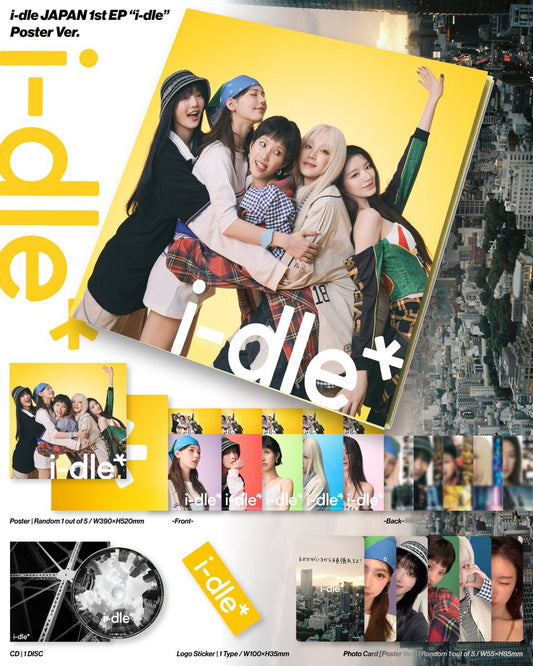 [Pre-order] i-dle 1st Japanese EP