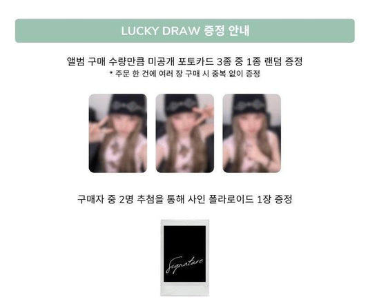 [Pre-Order] Yuqi Motivation KnPOPs Lucky Draw 1.0 POB 3.0