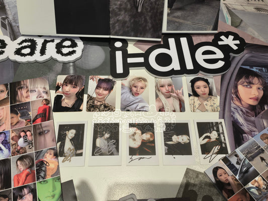i-dle mini8 We Are Everline Lucky Draw event 250725